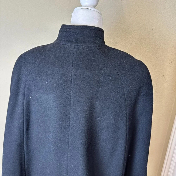 DALE DRESSIN Amicale Superfine Merino Wool Cape Style Jacket Coat One Size - Picture 7 of 10